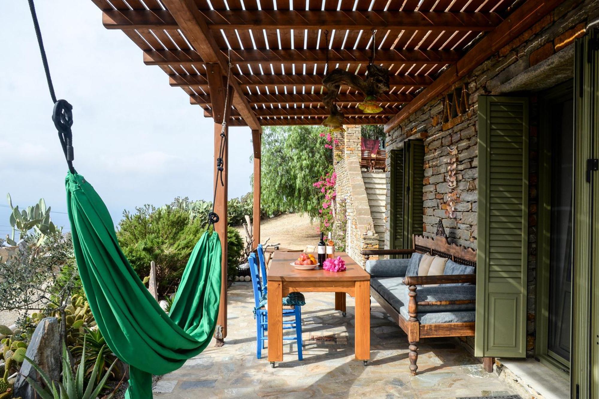 Rural Guest House, Quiet Stay In Nature With Sea View Chavouna מראה חיצוני תמונה