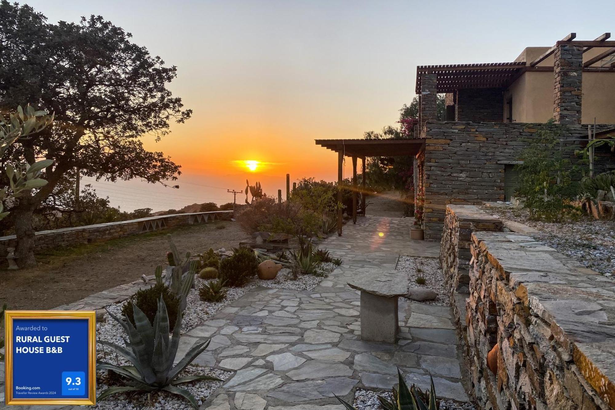 Rural Guest House, Quiet Stay In Nature With Sea View Chavouna מראה חיצוני תמונה